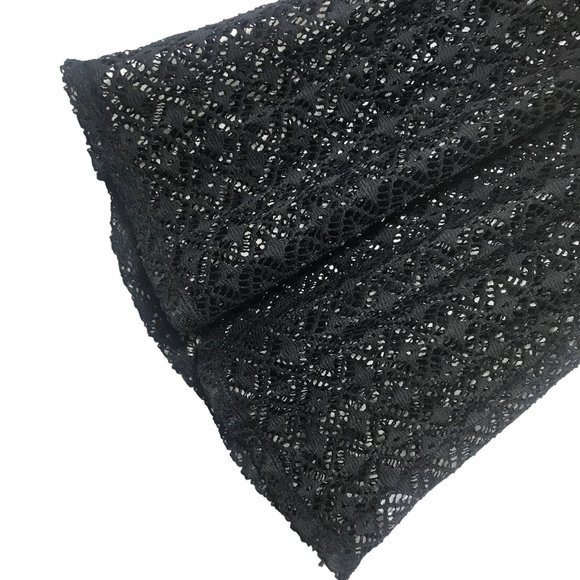 MILKEN Beach Diamond Crochet Elasticized Empire Waist Airy Cover Up Size XS - Picture 4 of 10